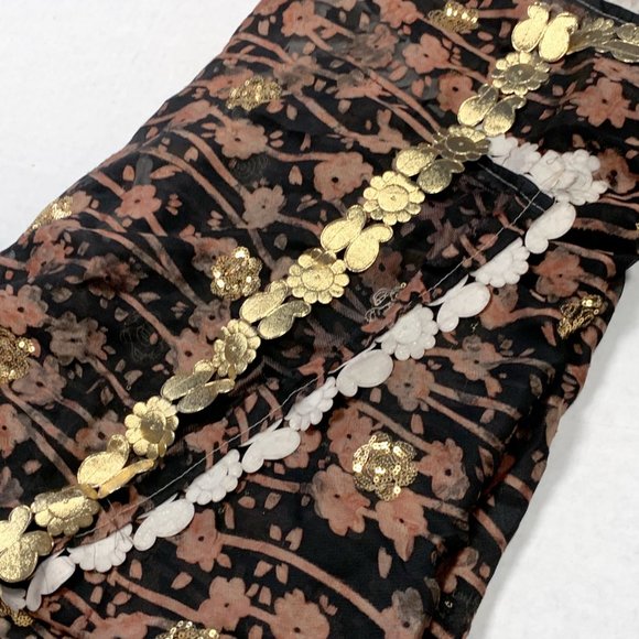 Vintage Printed Butterfly Throw Blanket Room Scarf - Picture 2 of 5